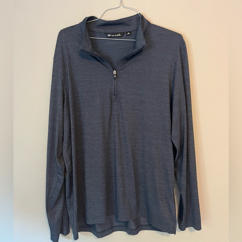 Travis Mathew Navy Pullover